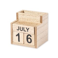 Porta-Lápis Calendário Perpétuo - Laorek – foto 4