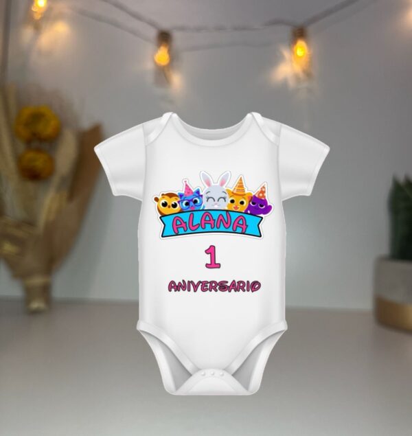 Body de Bebê Personalizado Bolofofos