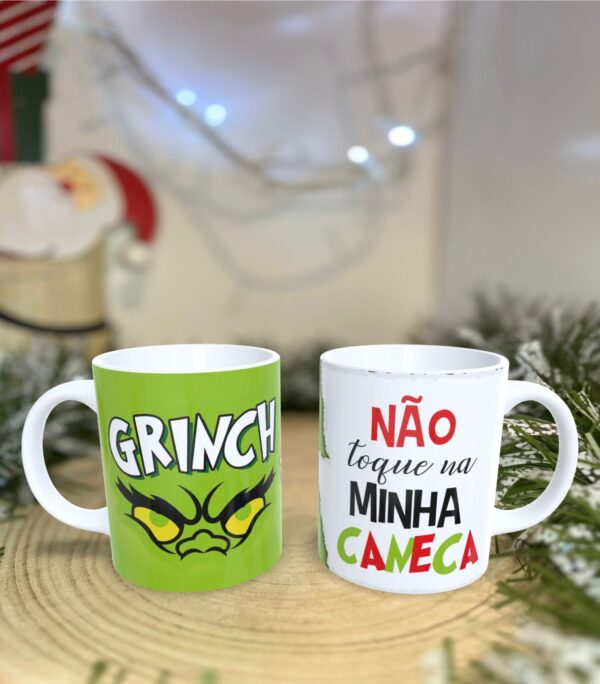 Caneca do Grinch Personalizável - Divirta-se com Estilo! - Image 2