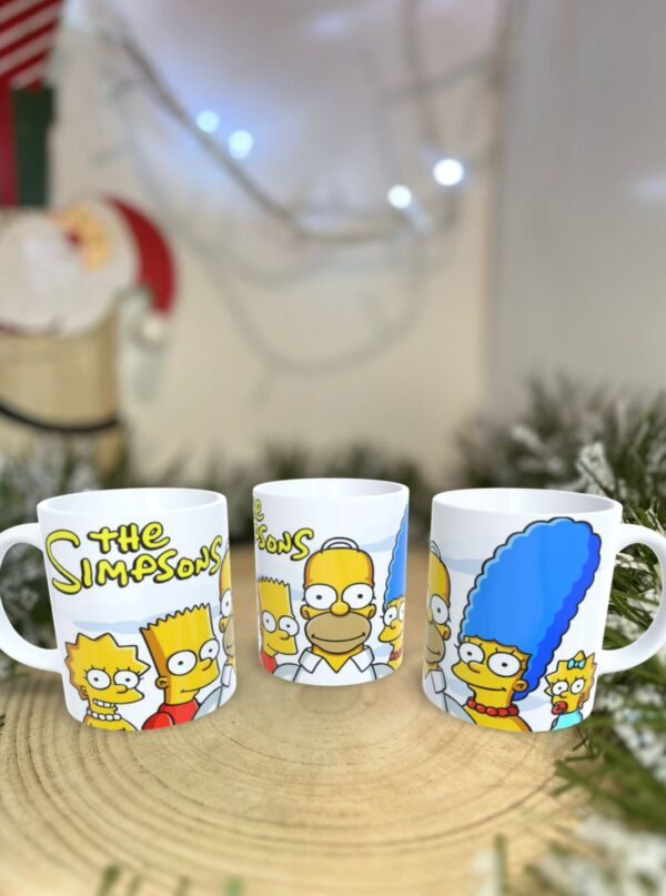 Caneca Personalizada dos Simpsons - Um Clássico na Sua Rotina