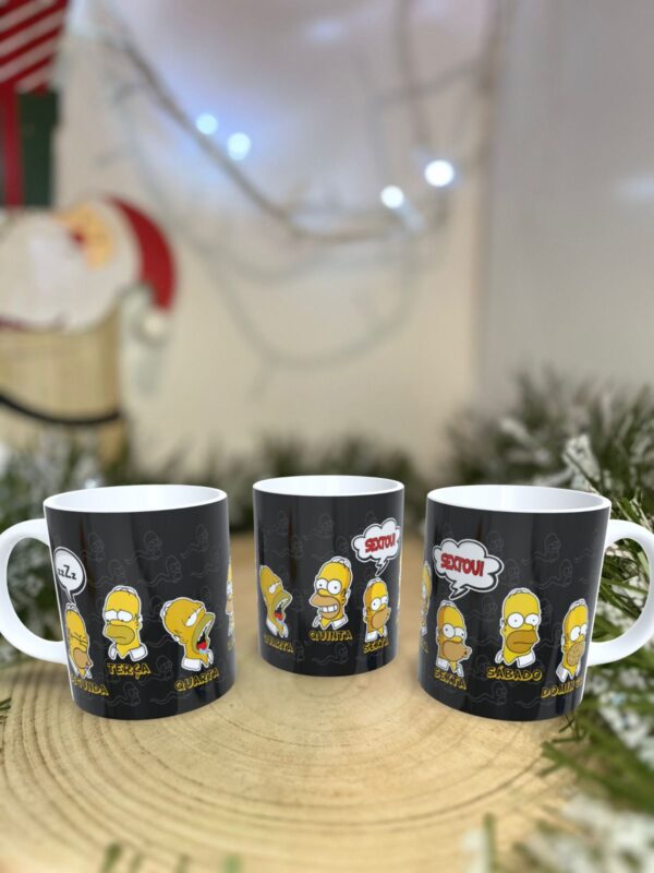 Caneca Personalizada dos Simpsons - Um Clássico na Sua Rotina - Image 7