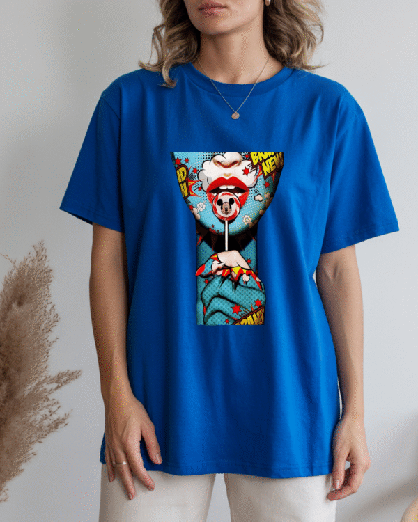 T-shirt "Arte Viva - Expressão Personalizável"