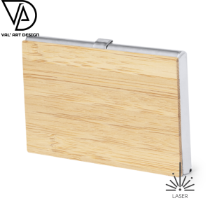 Porta Cartões em bamboo revenda