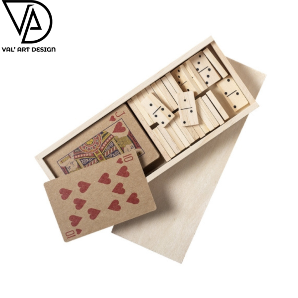 Jogo duplo cartas e domino