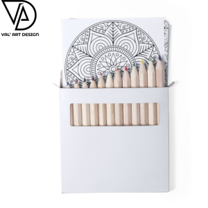 Conjunto mandala com lápis revenda