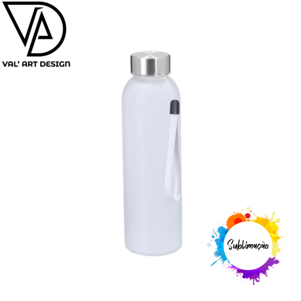 Garrafa Vidro sublimatico 500ml