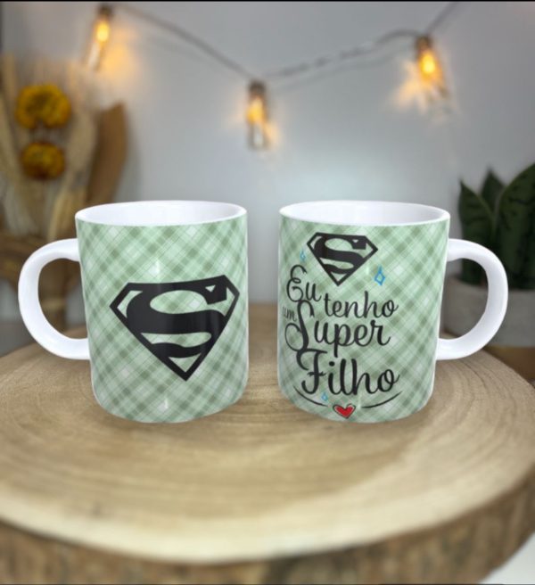 Caneca Super Filho Um Toque Especial para o Melhor Filho do Mundo