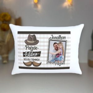 Almofada Personalizada para o Dia do Pai Um Presente Cheio de Carinho