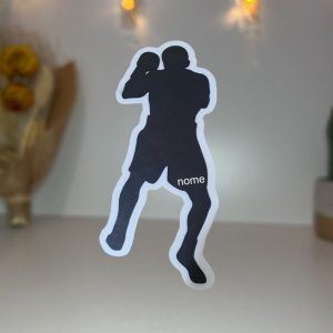 Jogadores de Boxe em MDF Personalizados