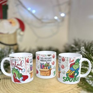 Caneca do Grinch Natal - A Diversão Natalícia que Faltava!