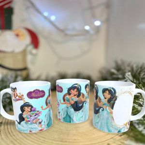 Caneca das Princesas Personalizável - Um Toque de Magia no Seu Dia