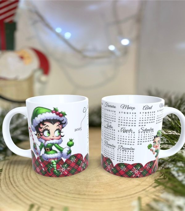 Caneca Personalizável com Calendário 2025 - Praticidade e Estilo no Seu Dia - Image 4