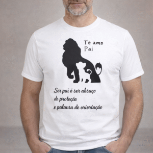 T-Shirt "Melhor Pai do Mundo" – Presente Perfeito para o Dia do Pai