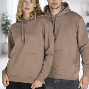 🧥 Sweatshirt com Capuz em Algodão e Poliéster 290g – Sustentável, Confortável