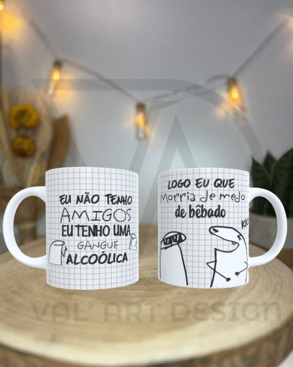 Caneca "Gangue Alcoólica"