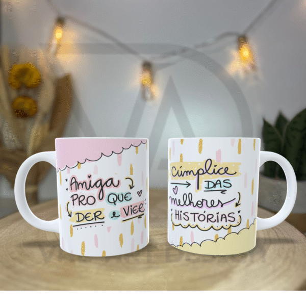 Caneca "Amiga Cúmplice"