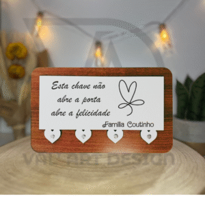 Chaveiro  "Felicidade"