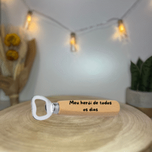 Abridor de garrafas personalizado com a sua mensagem