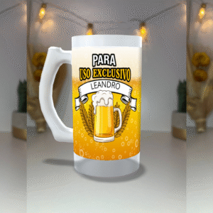 🍺 Caneca de Cerveja “Feliz Aniversário” – Não Deixes para Amanhã a Cerveja que Podes Beber Hoje!