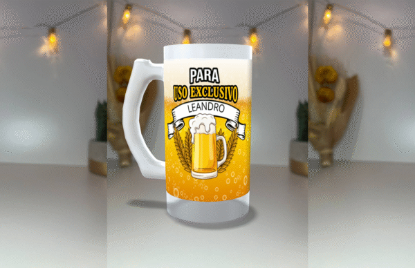 🍺 Caneca de Cerveja “Feliz Aniversário” – Não Deixes para Amanhã a Cerveja que Podes Beber Hoje!