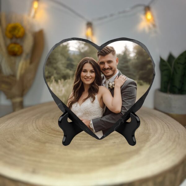 Ardósia em Forma de Coração – Amor e Elegância - Image 2