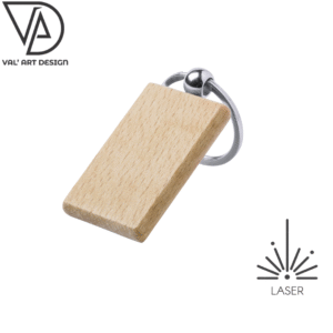 Porta-chaves em bamboo Retangular revenda