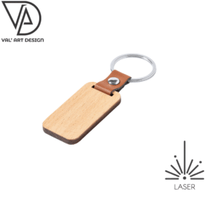 Porta-chaves retângulo com imitação de couro revenda