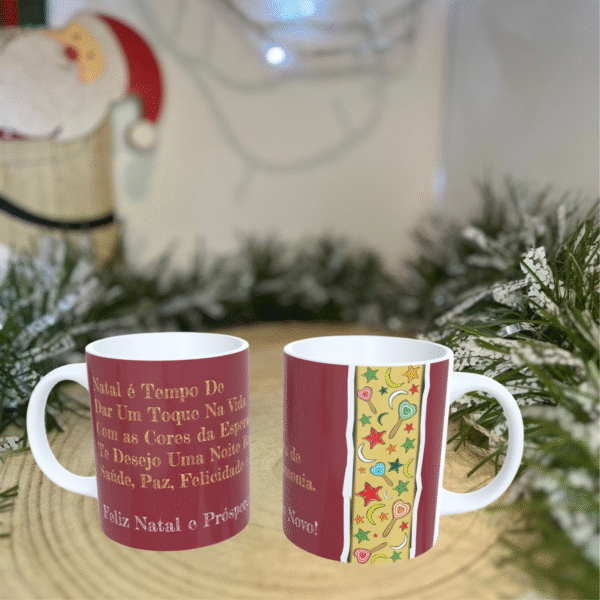 Caneca Natal Personalizada – A Magia do Natal