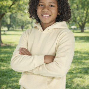 Sweatshirt Infantil com Capuz (Unissex) – 290 g/m² em Algodão e Poliéster