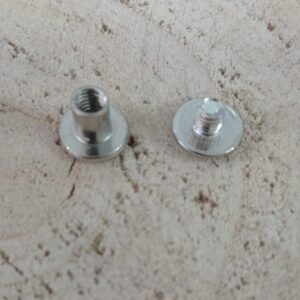 parafusos para encadernação 6mm min. 10 conjuntos