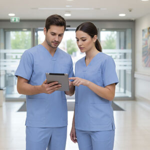 Casaco de Trabalho (Link) – Versátil para Saúde e Beleza