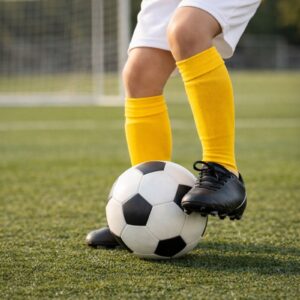 Meias de Futebol (KRAMER) Criança – Conforto e Suporte em Jogo