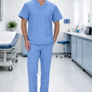 Conjunto Clínico (Leiden) Profissional – Casaco e Calças para Uniformes