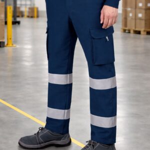 Calças de Trabalho (Naos) Multibolsos de Visibilidade Aumentada