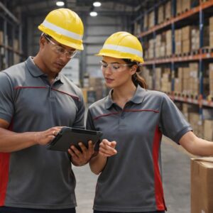 Polo Bicolor de Manga Curta – Coleção THUNDER