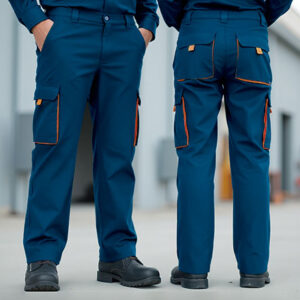 Calças de Trabalho (Thunder) Multibolsos Bicolor