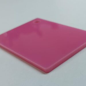 Placa de Acrílico Cast Rosa 3 mm – Cor Suave e Acabamento Profissional