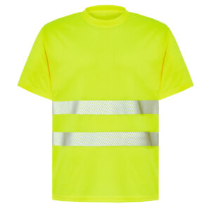 T-Shirt Técnica de Trabalho de Alta Visibilidade – Manga Curta