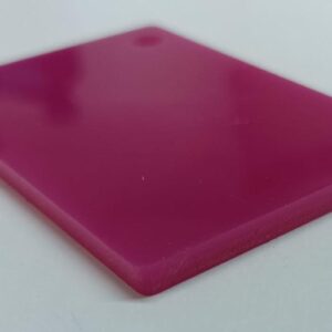 Placa de Acrílico Cast Rosa Fúcsia 3 mm – Cor Vibrante e Impacto Visual