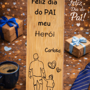 🍾 Conjunto de Vinho Premium em Bambu