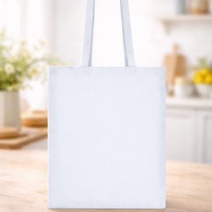 🛍️ Saco Tote em Algodão 140 g/m² – Reutilizável e Personalizável