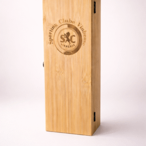 🍷✨ Conjunto de Vinho Premium em Bambu – Caixa Personalizável com 4 Acessórios