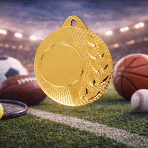 Medalhas Clássicas 50mm – (Ouro, Prata e Bronze) - Excelência, Honra e Superação