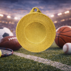 Medalha Clássica Concêntrica  50 mm - Ouro / Prata / Bronze